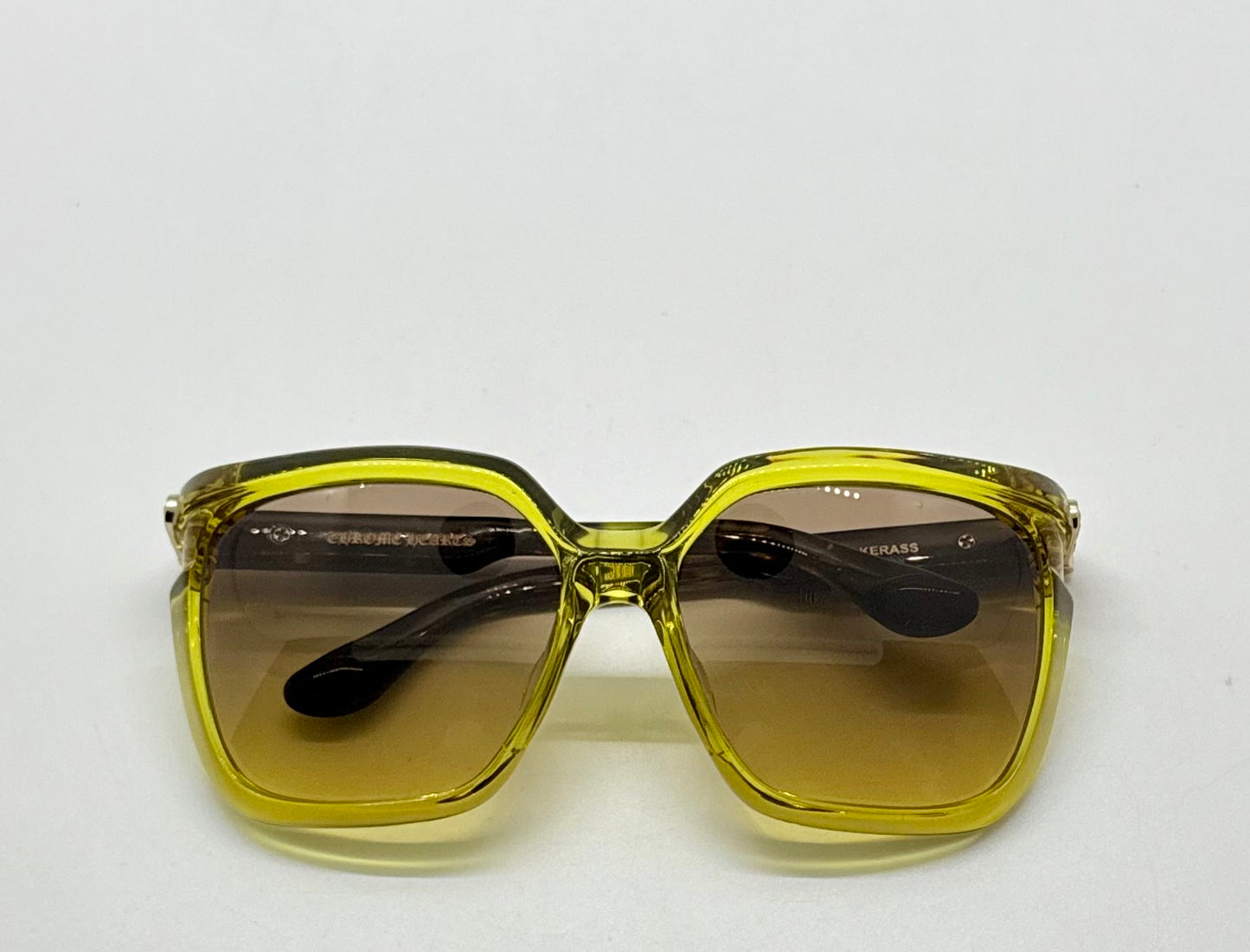 Chrome Hearts SMAKERASS GS-DT Yellow/Tortoise-Zeiss Lenses-Full Kit-New-57mm