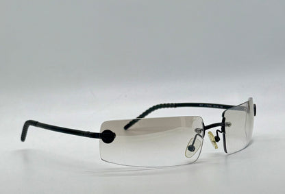 Chanel 4047 C.170/8G Y2K Vintage Sunglasses-Unworn All Original-Rimless-62mm