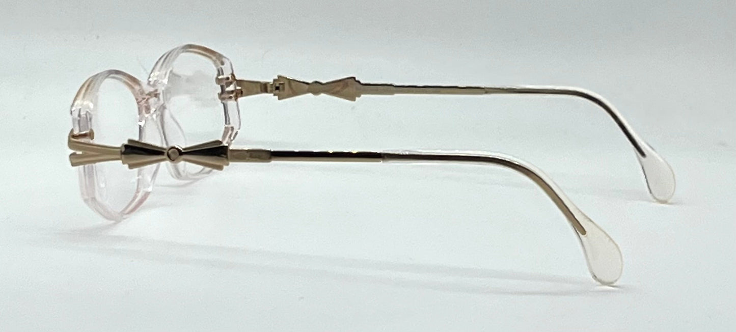 CAZAL 378 845 Crystal Eyeglasses-VINTAGE Unworn/Deadstock Made Germany-NOS