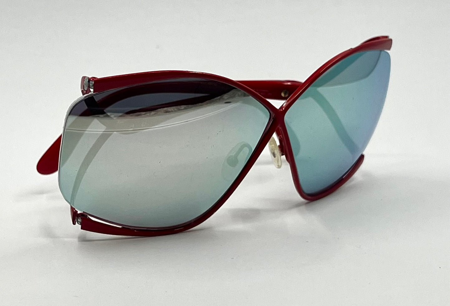 CHRISTIAN DIOR 2056 30-Vintage Red Optyl Sunglasses-67mm – Space Age Tint