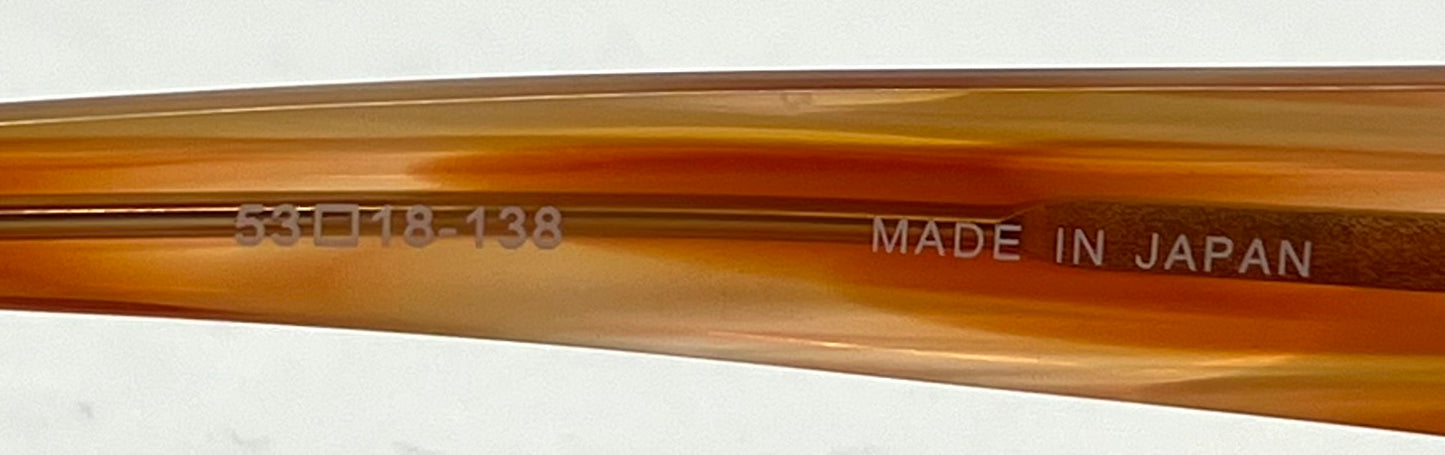 SAMA Apex Orange Sunglasses – w/ New Solid Tined Custom Lenses-Vintage/Unworn-Japan