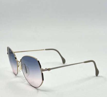 Zeiss W. Germany 6858 Vintage Sunglasses w|New Gradient Tinted Custom Lenses-56mm