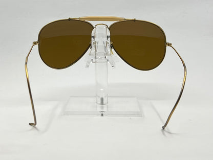 B&L Outdoorsman II 58mm Gold Cable Temple-Vintage Aviator – Collectors Clean