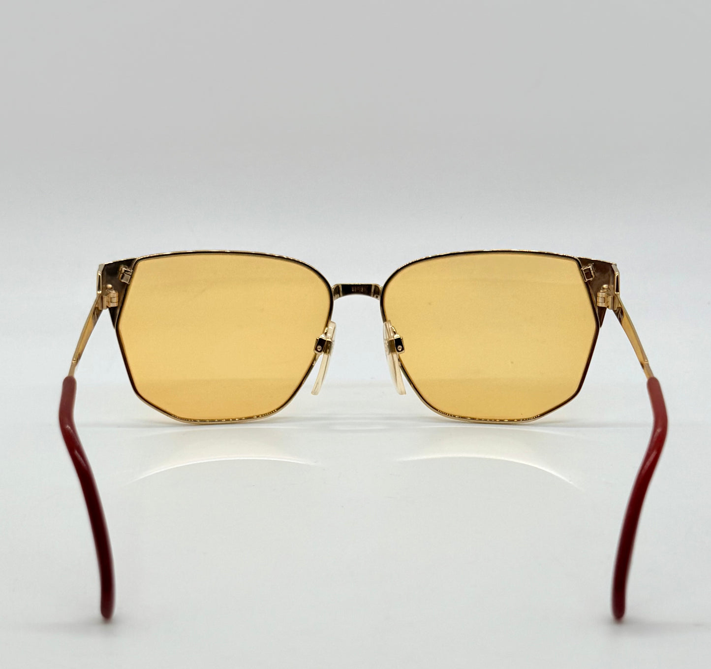 Silhouette M6114 | V6020 Vintage Sunglasses 55mm| w|New Amber Day|Night Custom Lenses | Deadstock Austria
