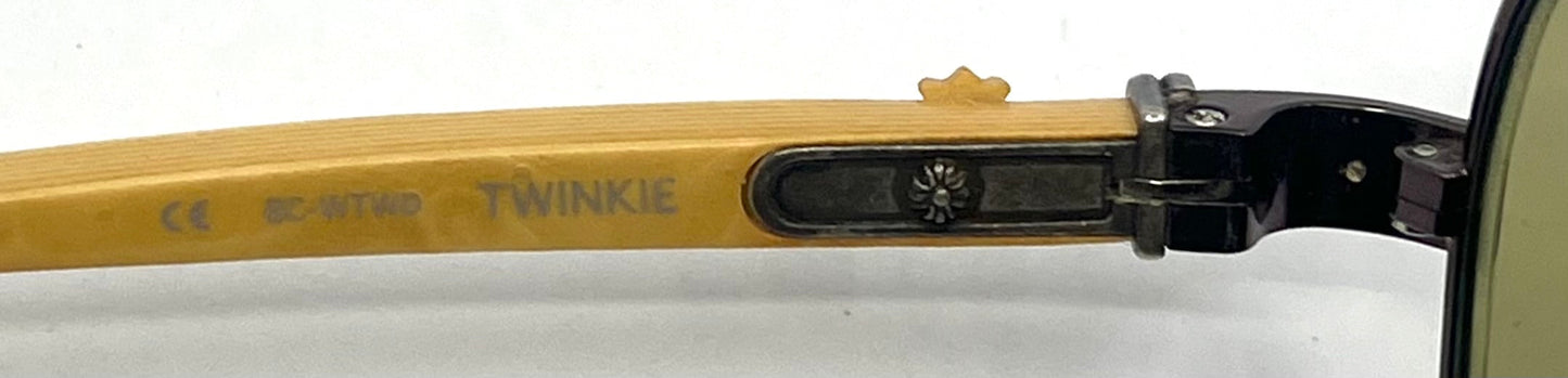 Chrome Hearts TWINKIE BC-WTWD Wood Sunglasses-New Custom Trivex Polarized Lens