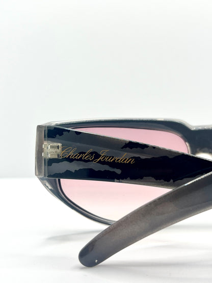 Charles Jourdan 7949 Cj5-Vintage Sunglasses W|New, Custom Rose Gradient Lenses-Deadstock