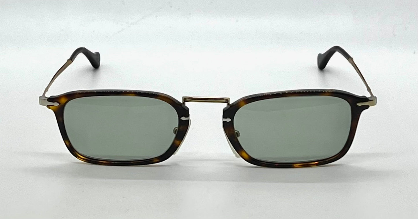 Persol PO3044-V Vintage Sunglasses-New Green Custom Tinted Lenses-Unworn