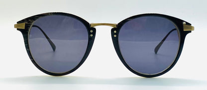 Tom Davies Bespoke Sunglasses - Model 76259 – Silver 925 & Natural Buffalo Horn Collection - Custom Luxury Frames