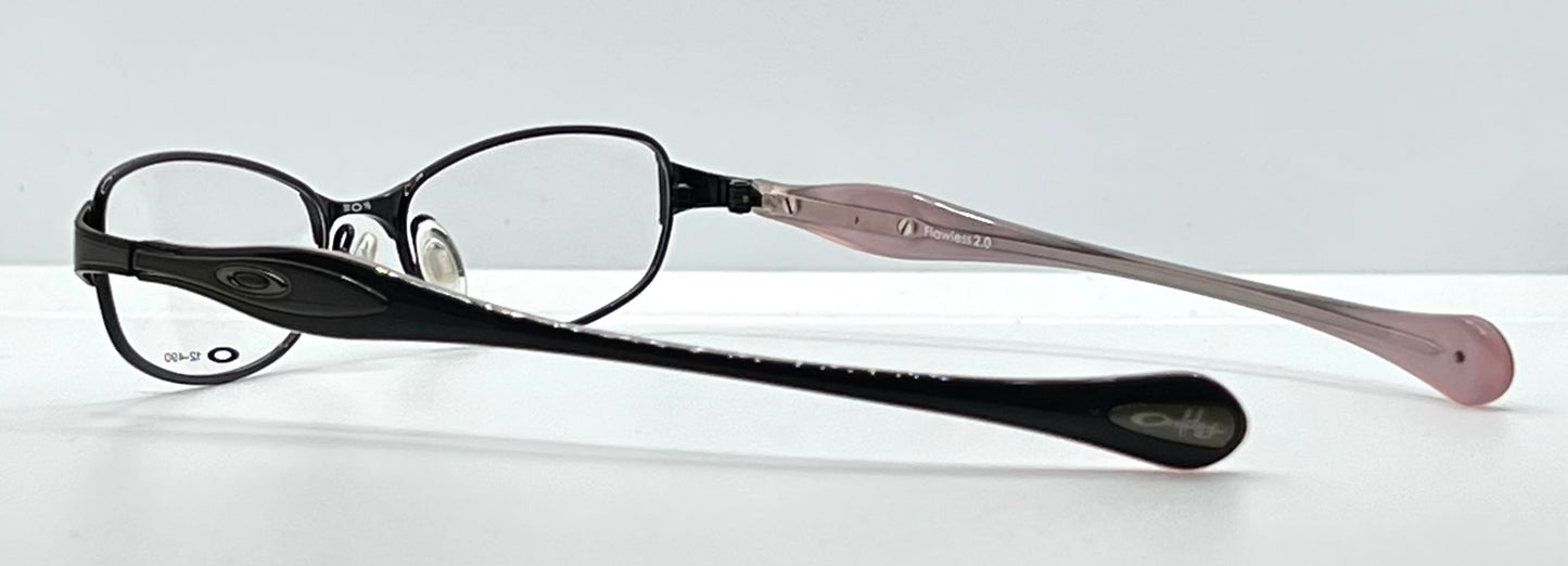 Oakley Flawless 2.0 Brushed Chrome Eyeglasses – Deadstock Vintage Collectible 50-16