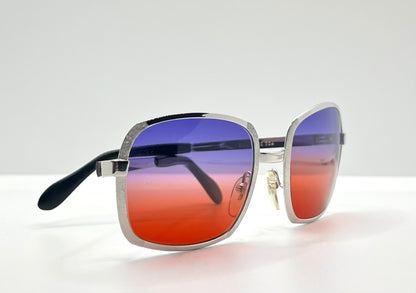 Neostyle Boutique 304 Vintage Sunglasses W|New, Custom “Solar Fade” Lenses-Deadstock-Germany