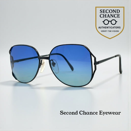 Nikon NK4608 Japan Vintage Sunglasses w/New Blue Gradient Custom Lenses-UNWORN