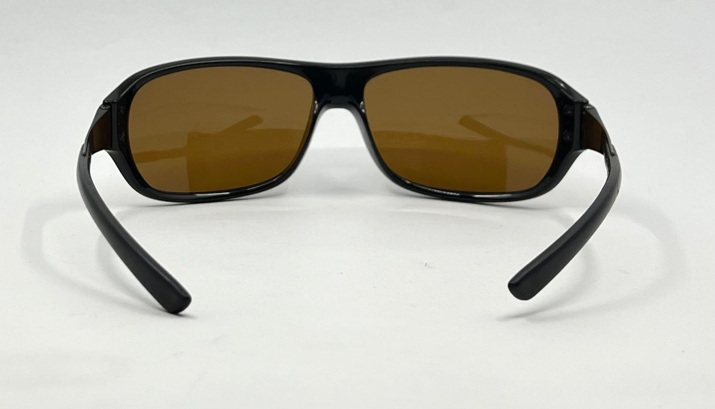 Ray-Ban RB4122 601 Black Polarized Sunglasses-Made in Italy-Vintage Deadstock