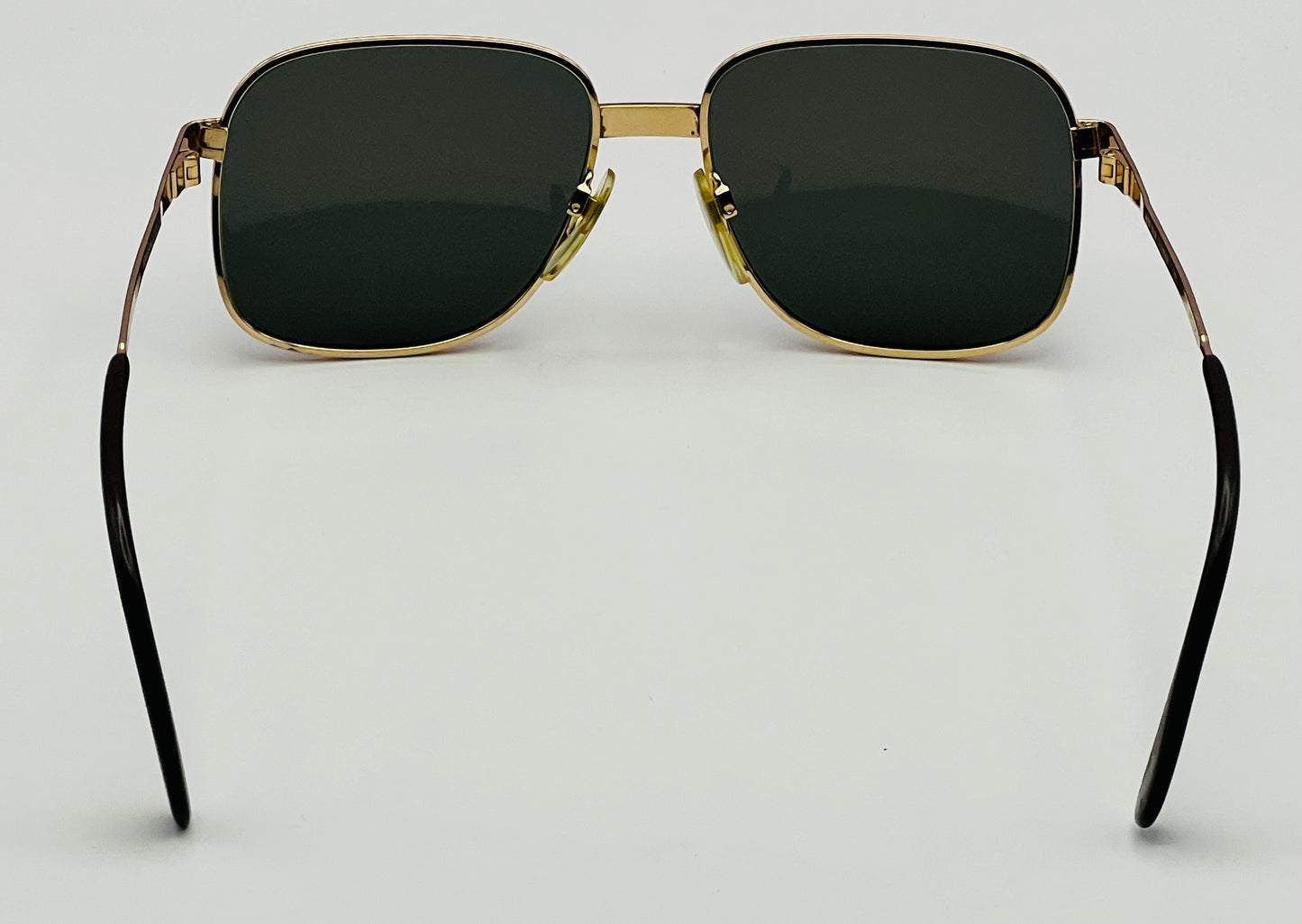 Vintage New|Old Leonard Harley Gold Plated Sunglasses- Mod. Lh1010 Gp 18Ct. 55Mm