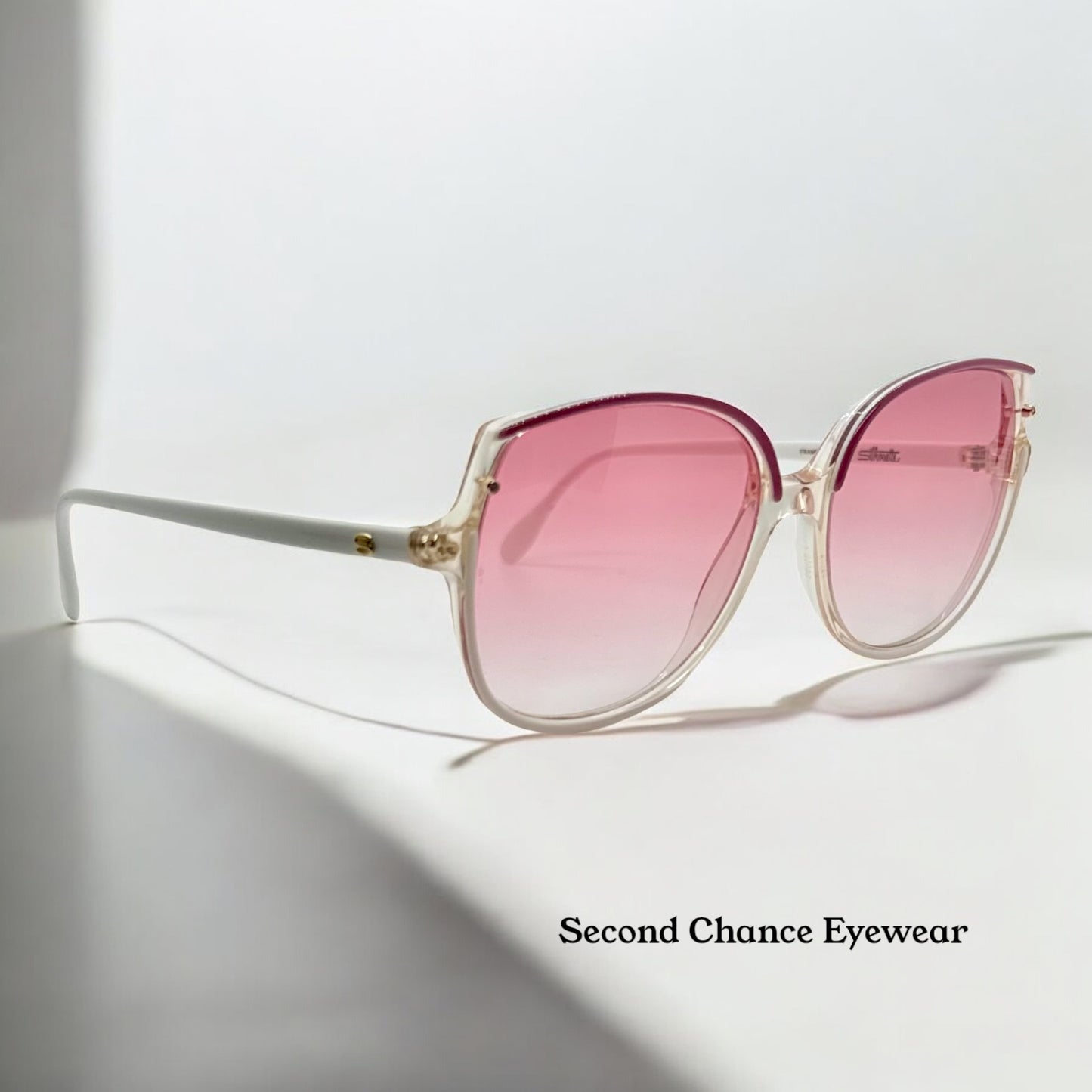 Silhouette M1138|20 Vintage Sunglasses w|New Pink Gradient Custom Lenses– 56mm-Austria