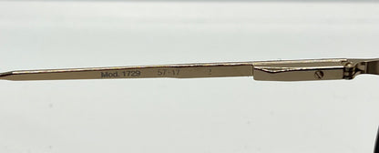 High Fashion Mod. 1729 – Italian Metal Vintage Aviator W|New, Custom Violet Grey Lenses