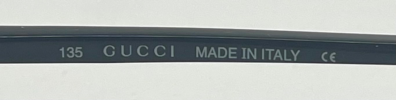 GUCCI GG1668 836 Y2K VINTAGE OVAL SUNGLASSES-NEW SKY BLUE TINTED CUSTOM LENSES