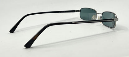 Giorgio Armani GA272-Y2K Vintage Sunglasses-New Solid Teal Custom Lenses