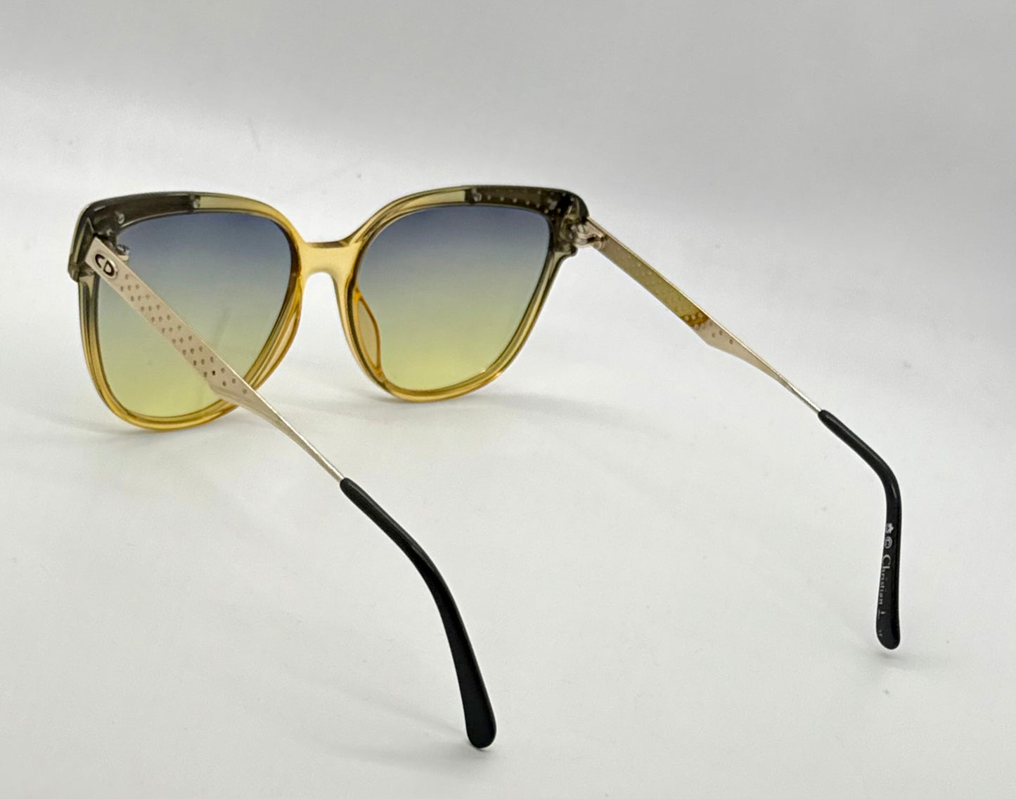 Christian Dior 2375 50 Vintage Optyl Sunglasses w/New Gradient Tinted Custom Lenses
