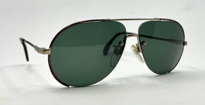 Cazal 723 Vintage Sunglasses-Original Drill-Mount Glass Lenses