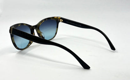 Prada Cat-Eye VINTAGE Sunglasses VPR 05W-F / New Deep Blue Custom Gradient Tinted Lenses