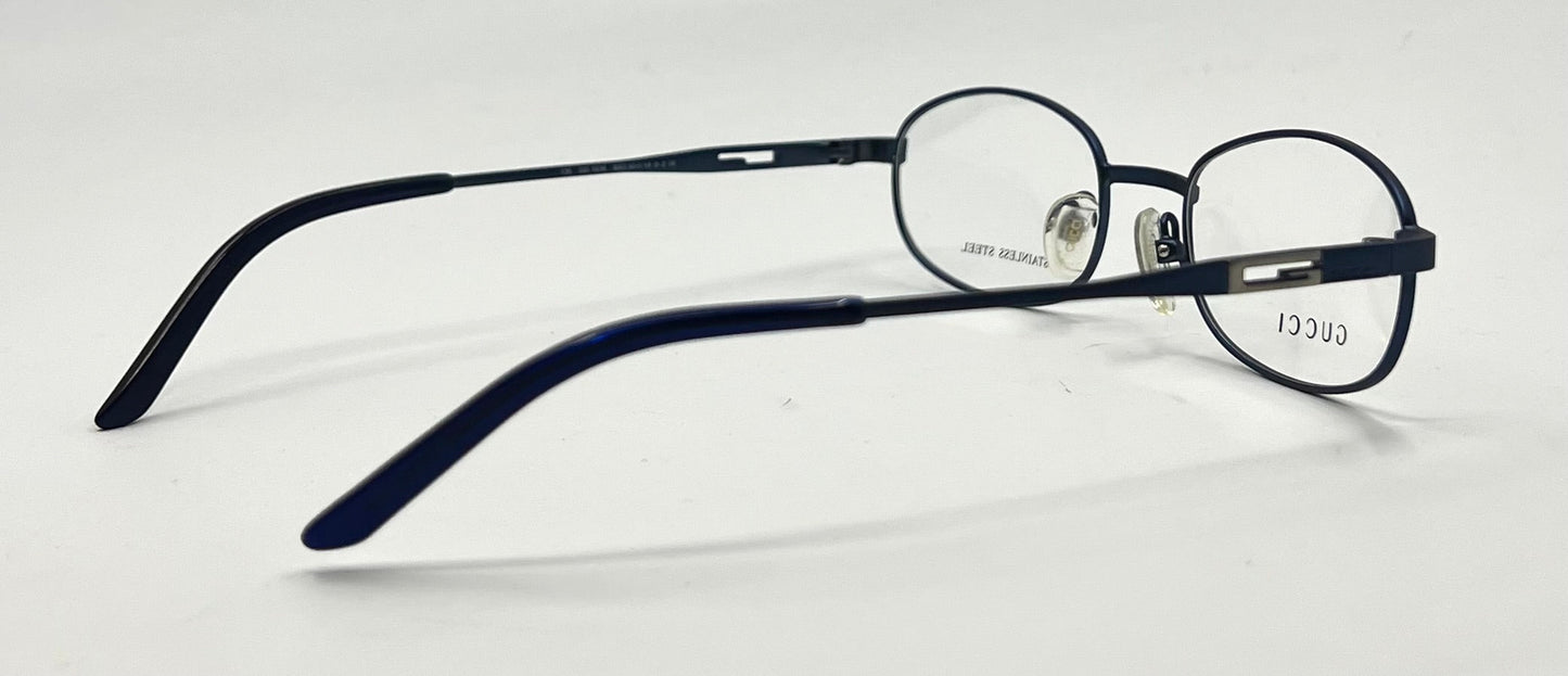 Gucci Gg1374 6Xg Vintage Oval Optical Frame – Deadstock Made In Italy – Size 51-19-140