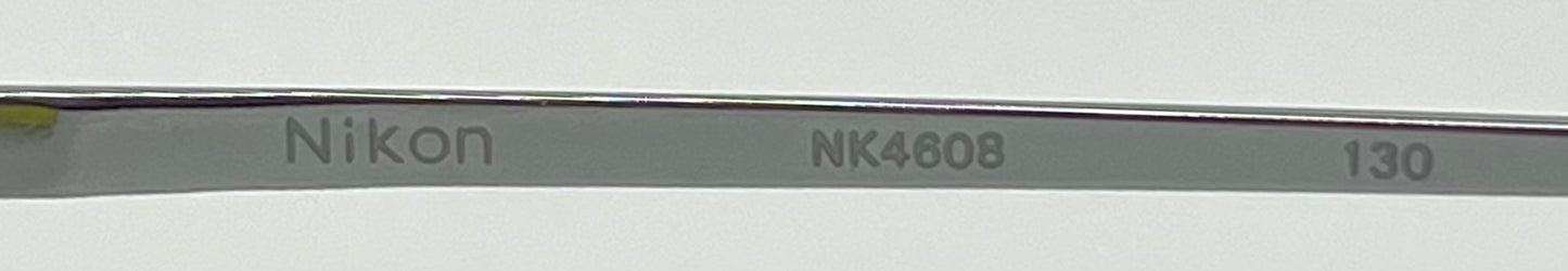 Vintage Nikon NK4608 Japan Aviator Sunglasse-New Green/Yellow Gradient Lenses