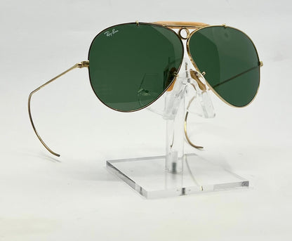 1940s B&L Ray-Ban Small-Hole Outdoorsman 12K GF – Full Kit USA-Vintage