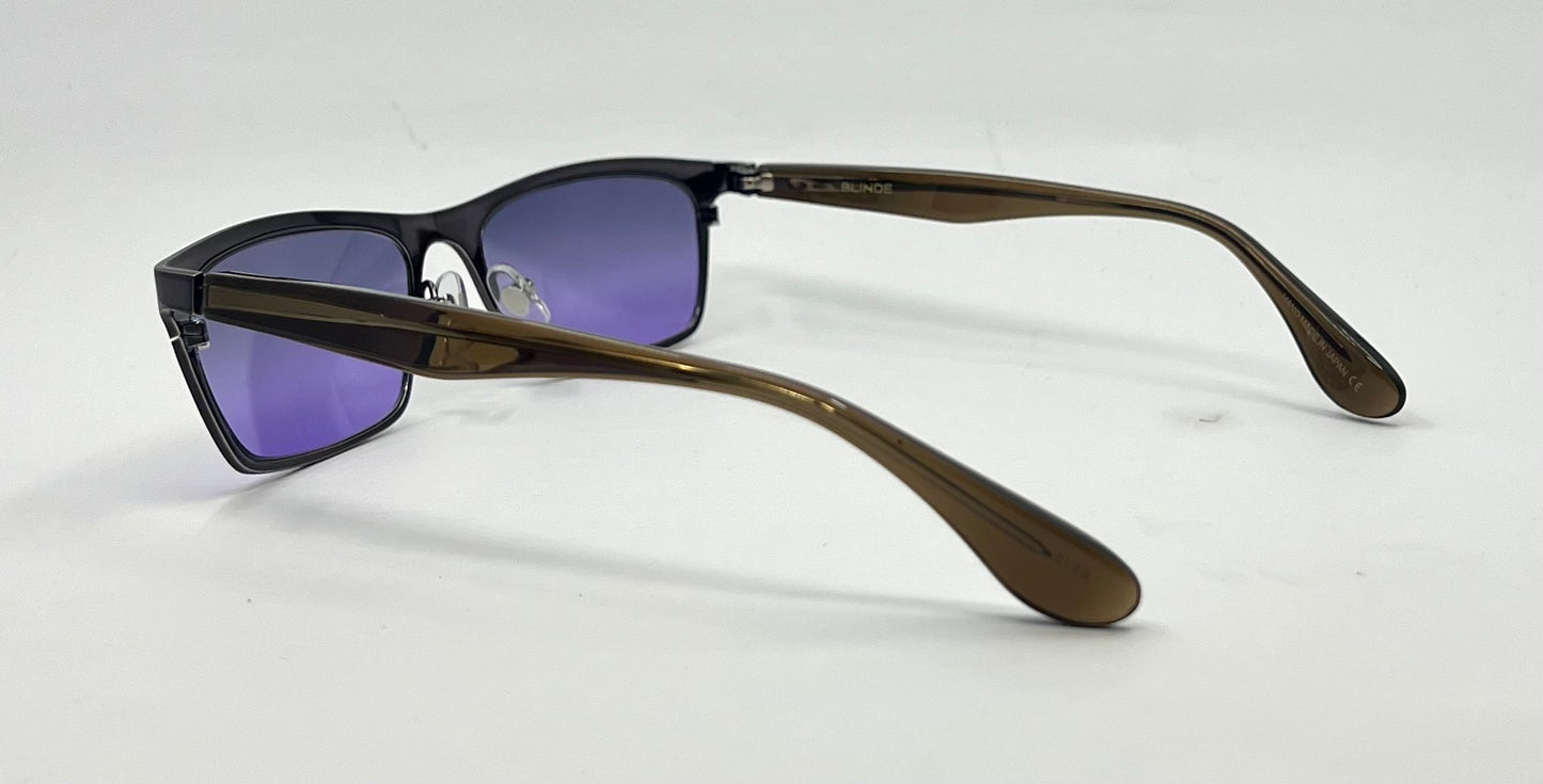 Blinde Design Project Double Trouble db “Matrix” Sunglasses w/New Tinted Custom Lenses-Japan