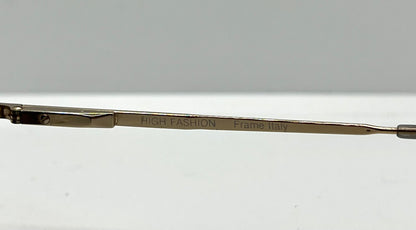 High Fashion Mod. 1729 – Italian Metal Vintage Aviator W|New, Custom Violet Grey Lenses