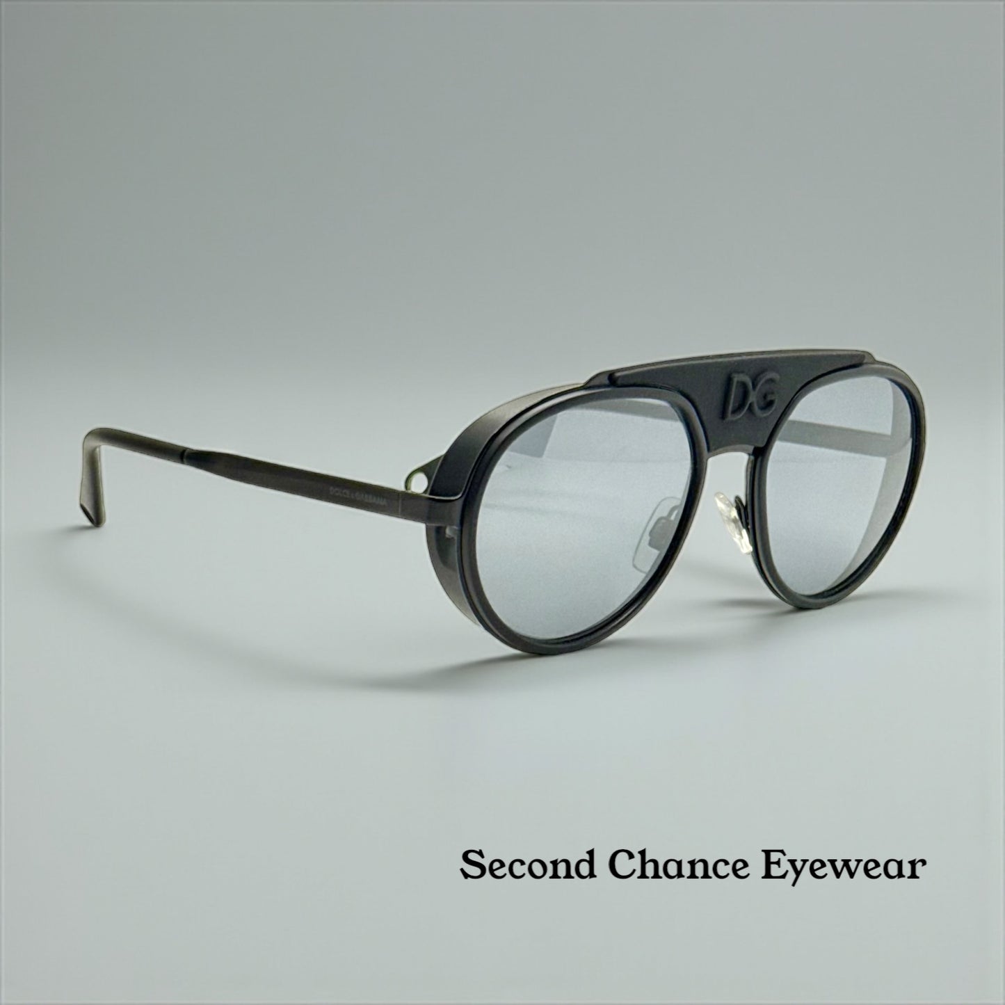 Dolce & Gabbana DG2210 01/6G – Collectible Y2K Vintage Sunglasses – Full Kit