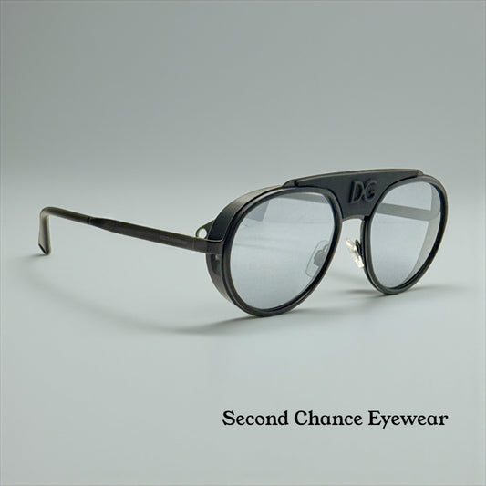 Dolce & Gabbana DG2210 01/6G – Collectible Y2K Vintage Sunglasses – Full Kit