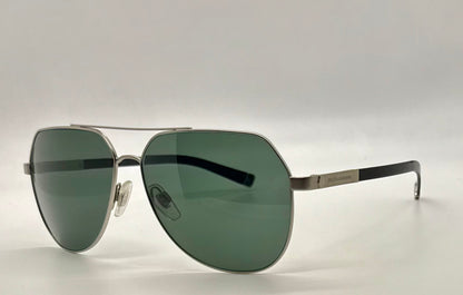 Dolce & Gabbana DG6101 Basalto 60mm-Full-Rim Aviator Sunglasses-Italy-Unworn