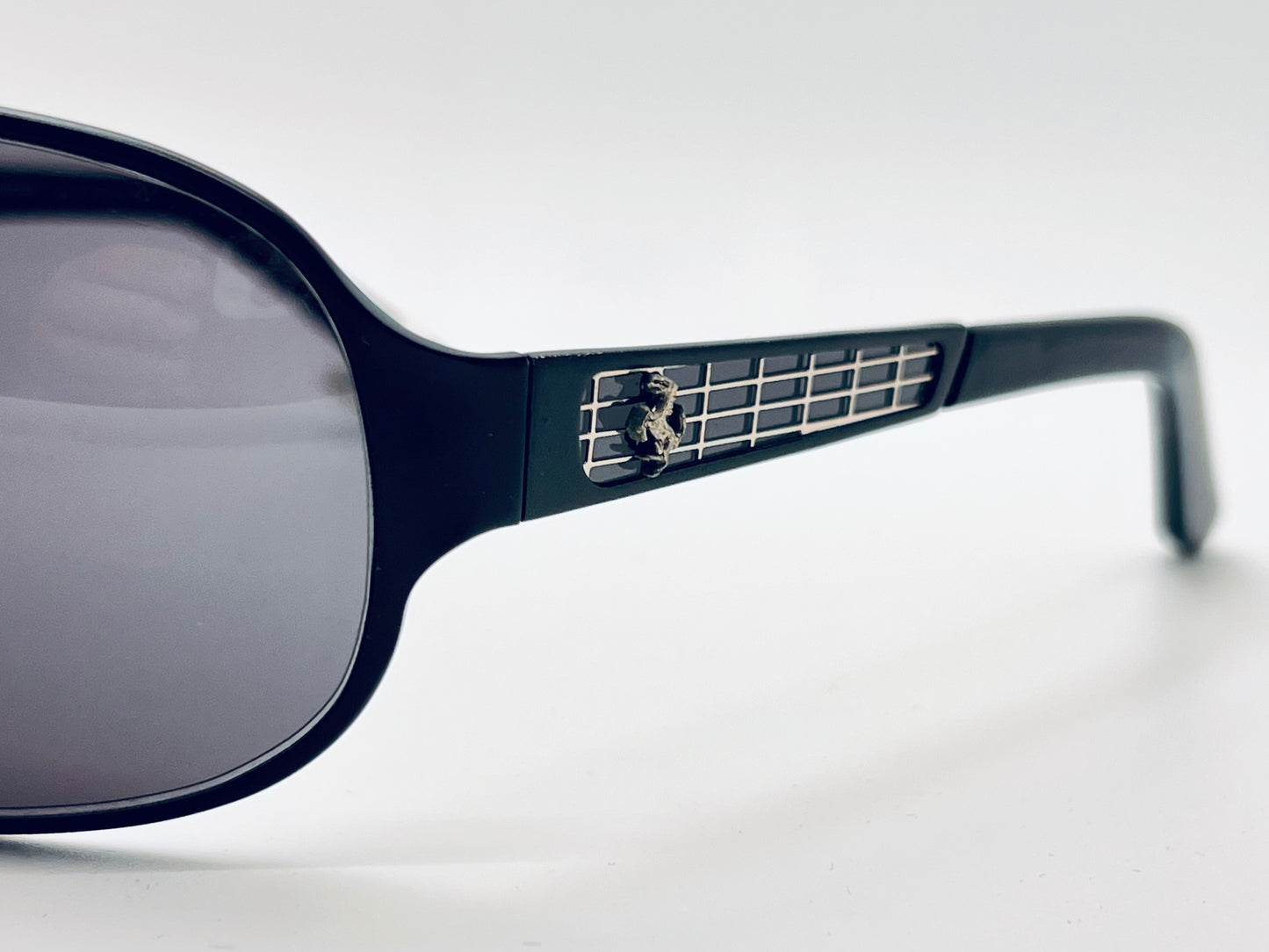 Vintage Ferrari Fr 23 Sunglasses Nos - 67Mm Italian-Made, Iconic Ferrari Design, Collector’S Item