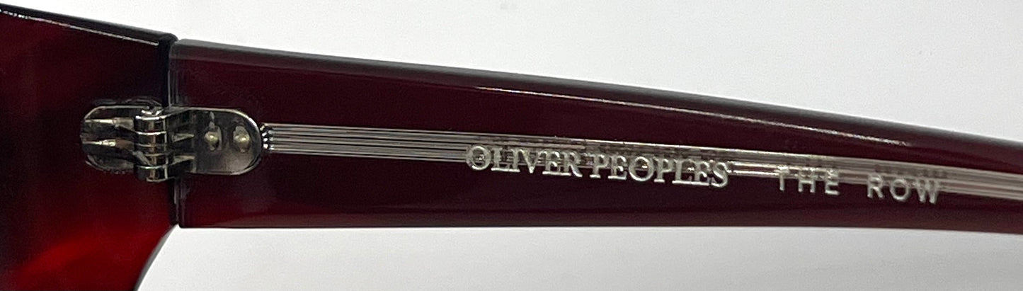 Oliver Peoples “THE ROW” Edina OV5441SU-Unworn/Full Kit-Bordeaux Sunglasses