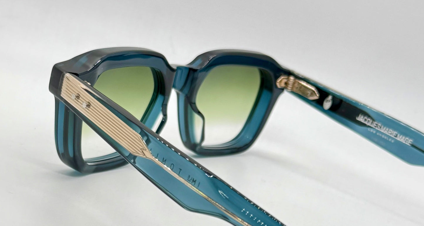 Jacques Marie Mage TOMLIN INDIGO Sunglasses-New Custom Lenses-Unworn-Full Kit