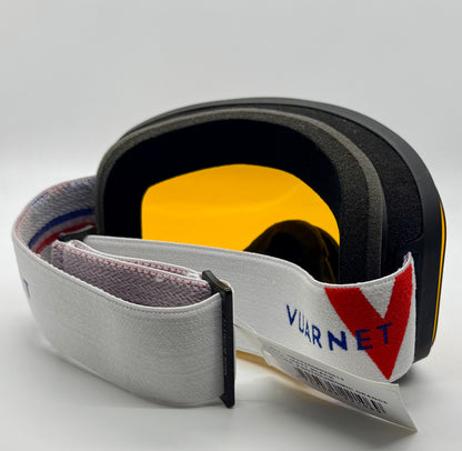 Vuarnet Ski Goggles Photochromic Orange Lens Matte Black New Unworn Full Kit