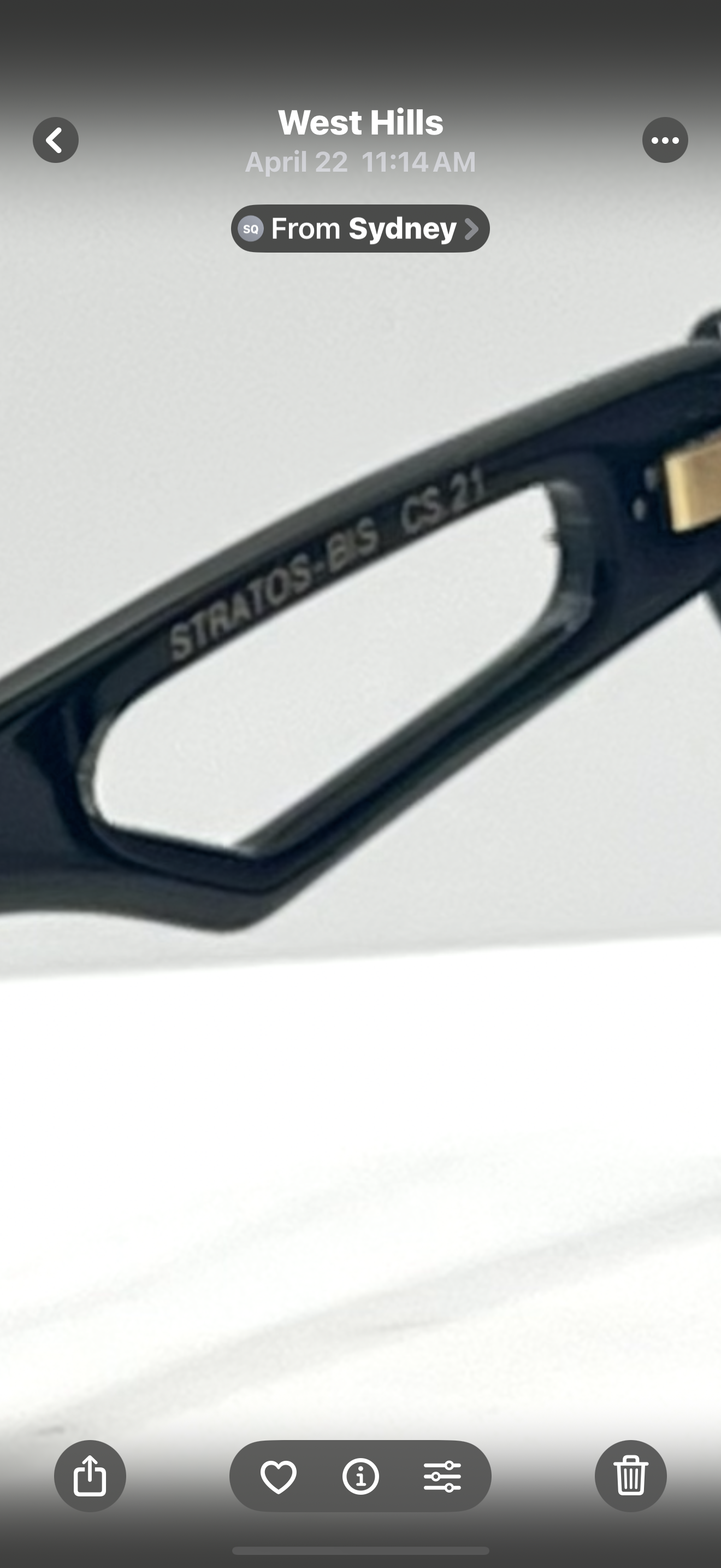 Claudia Carlotti Cs-21 Vintage Shield – Deadstock Handmade In France