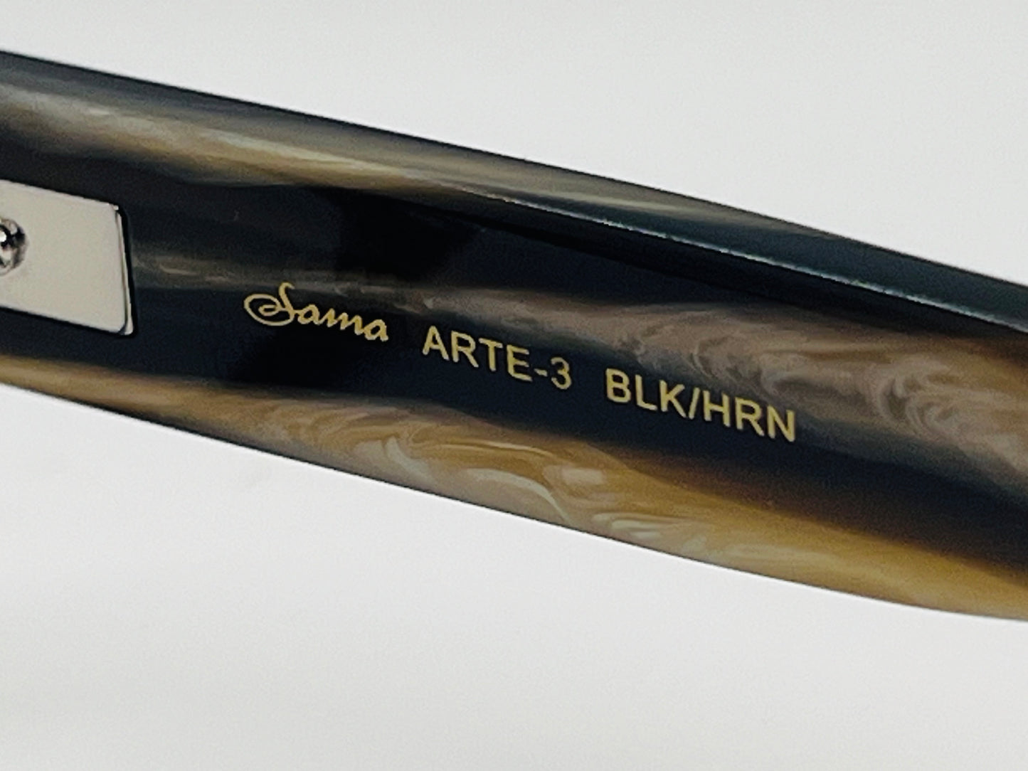 Sama Eyewear Arte 3 Eyeglasses-Brand New W|Original Snake Skin Case-55Mm- Made In Japan