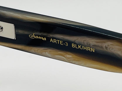 Sama Eyewear Arte 3 Eyeglasses-Brand New W|Original Snake Skin Case-55Mm- Made In Japan