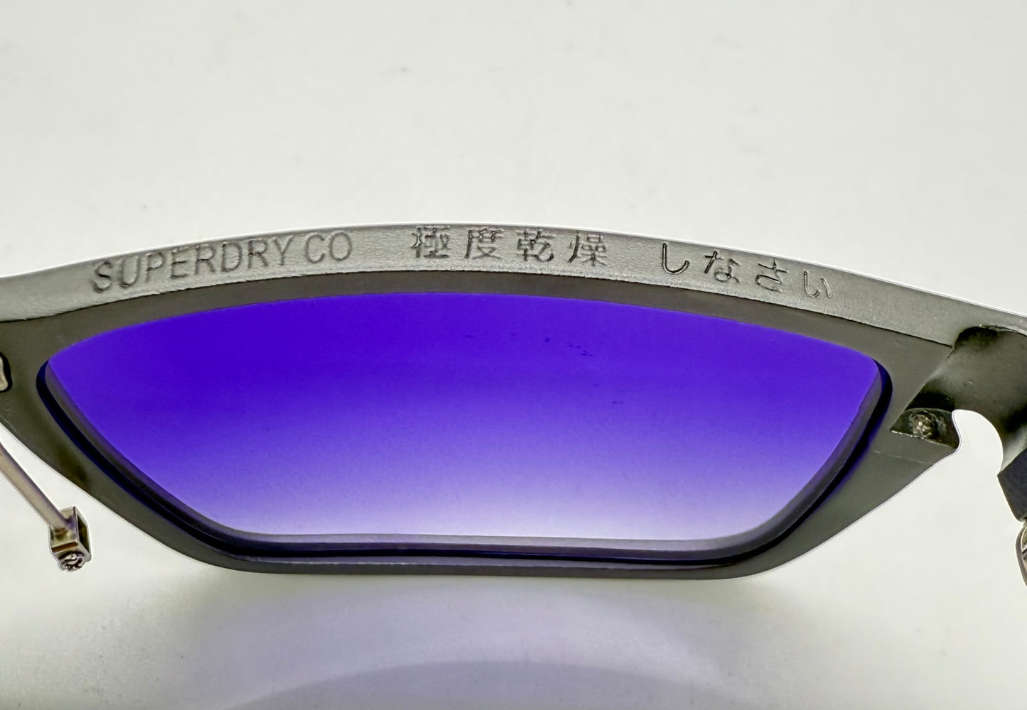 Superdry X Foundry Japan Collab W|New Purple Gradient Custom Lenses-Spring Hinges-Unworn