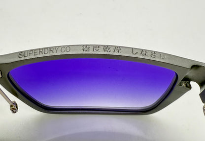 Superdry X Foundry Japan Collab W|New Purple Gradient Custom Lenses-Spring Hinges-Unworn