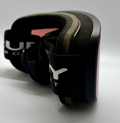Rudy Project SKERMO Ski Goggles Black Matte Kayvon Red RP Optics Lens New Box
