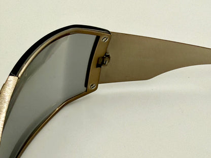 Jean Paul Gaultier Sjp 103 Col R80X-Y2K Deadstock Shield Sunglasses-Full Kit Italy