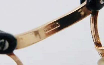 Vintage Metzler - 1|10 12K Gold Filled Eyeglass Frame 50-18-135Mm