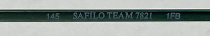 Safilo Team 7821 Vintage Green Metal Sunglasses-New Gradient Tinted Custom Lenses-Unworn-47mm