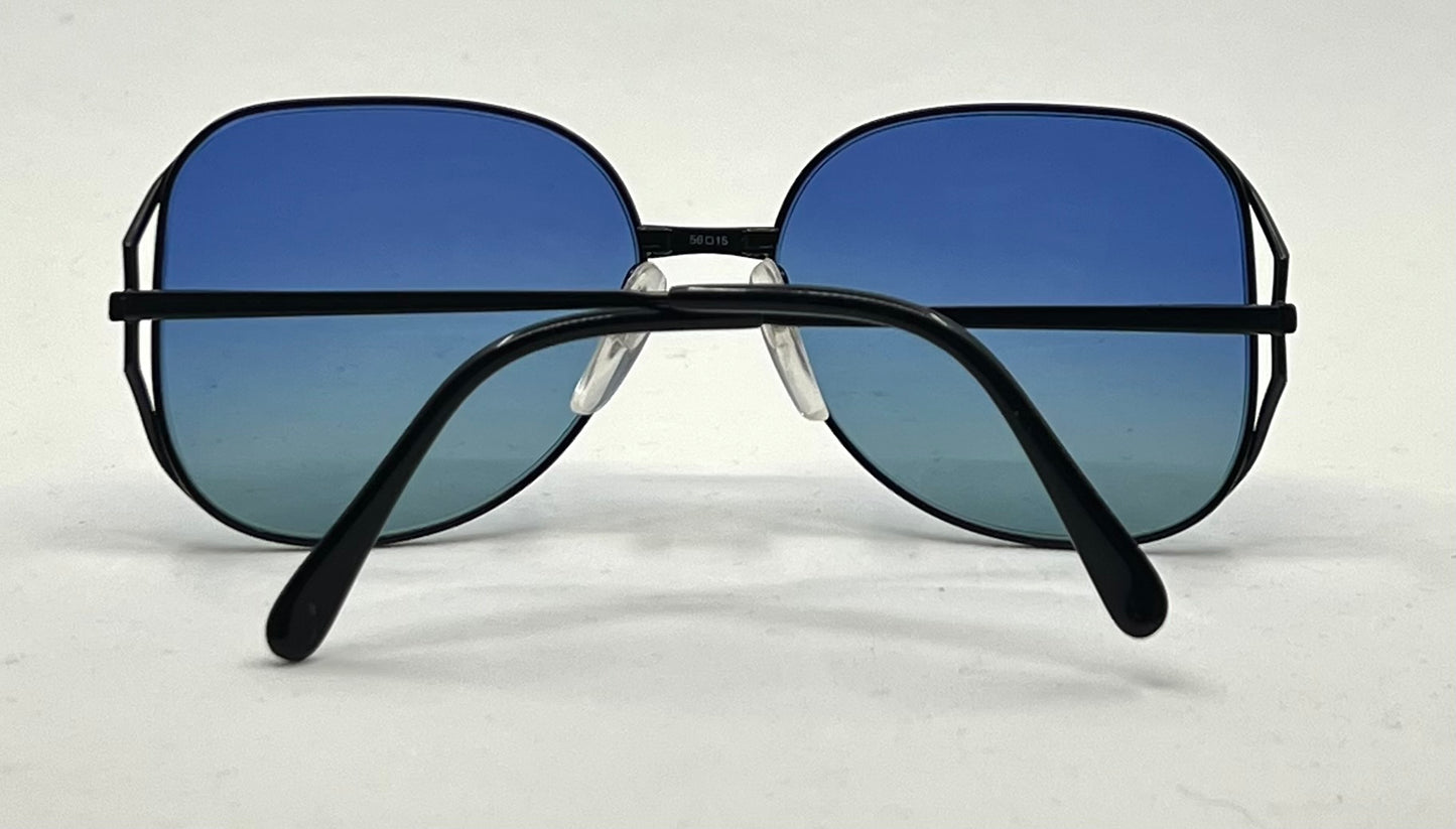 Nikon NK4608 Japan Vintage Sunglasses w/New Blue Gradient Custom Lenses-UNWORN