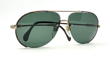 Cazal 723 Vintage Sunglasses-Original Drill-Mount Glass Lenses