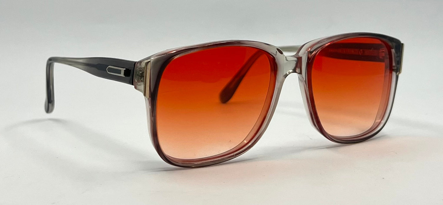 Adonis “Jason” Y2K Vintage Sunglasses with New Gradient Custom Lenses