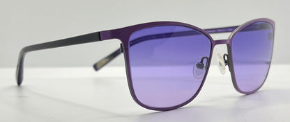 Kung Fu Eyes Sophia 159 Purple Titanium Sunglasses w|New, Custom Gradient Lenses