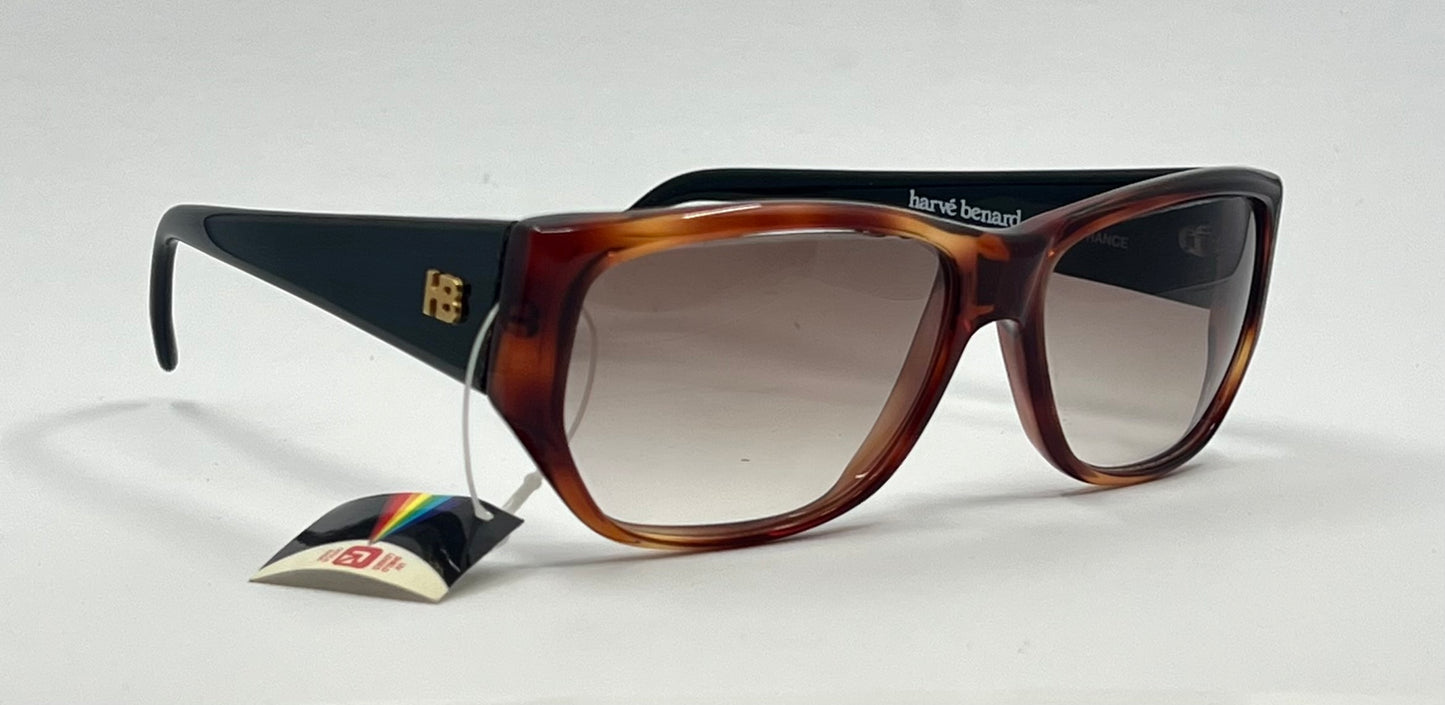 Harvé Benard 1748-052/002 Vintage 1980s French Sunglasses-Unworn/Deadstock